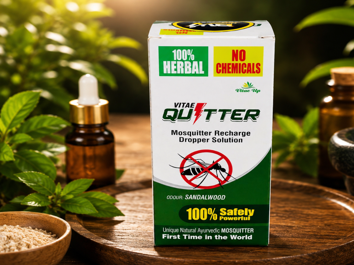 Vitae Quitter Mosquito Recharge Dropper Solution
