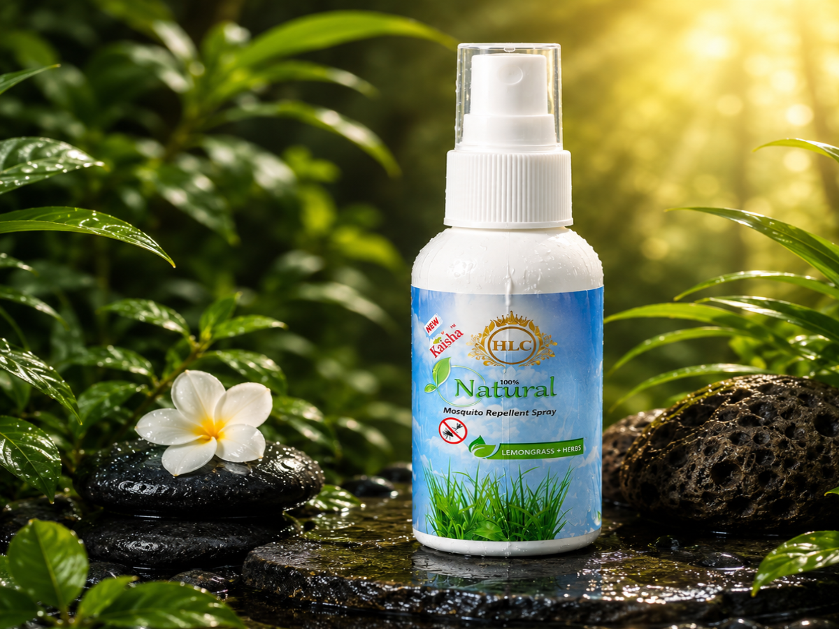 HLC Natural Mosquito Repellent Spray - Lemongrass & Herbs