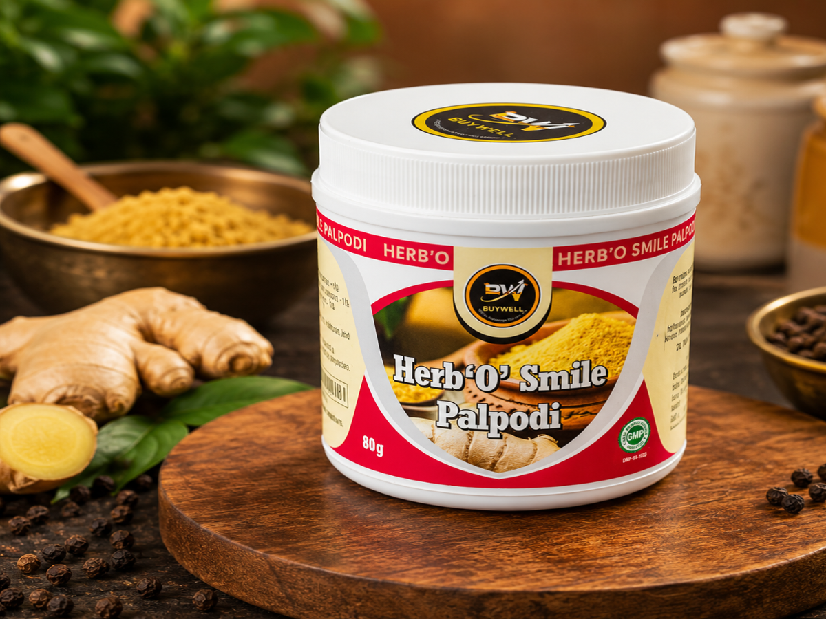 Herb'O' Smile Palpodi â Ayurvedic Herbal Tooth Powder